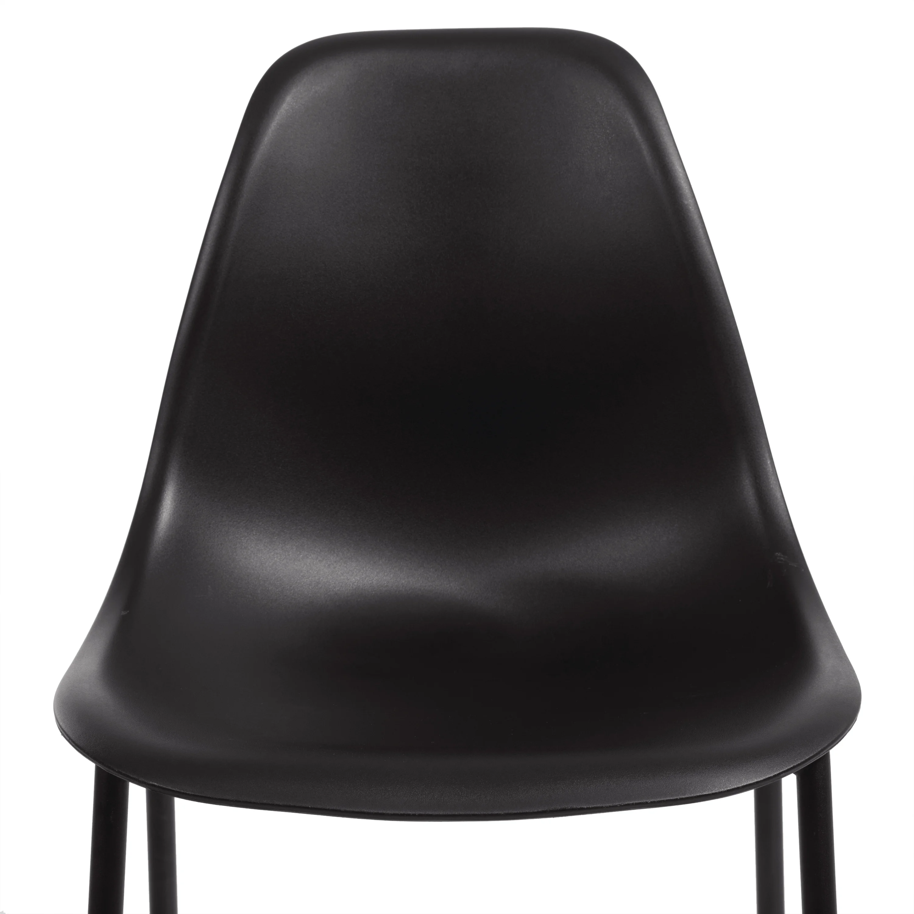 Poly & Bark Isla Chair in Black (Set of 4)