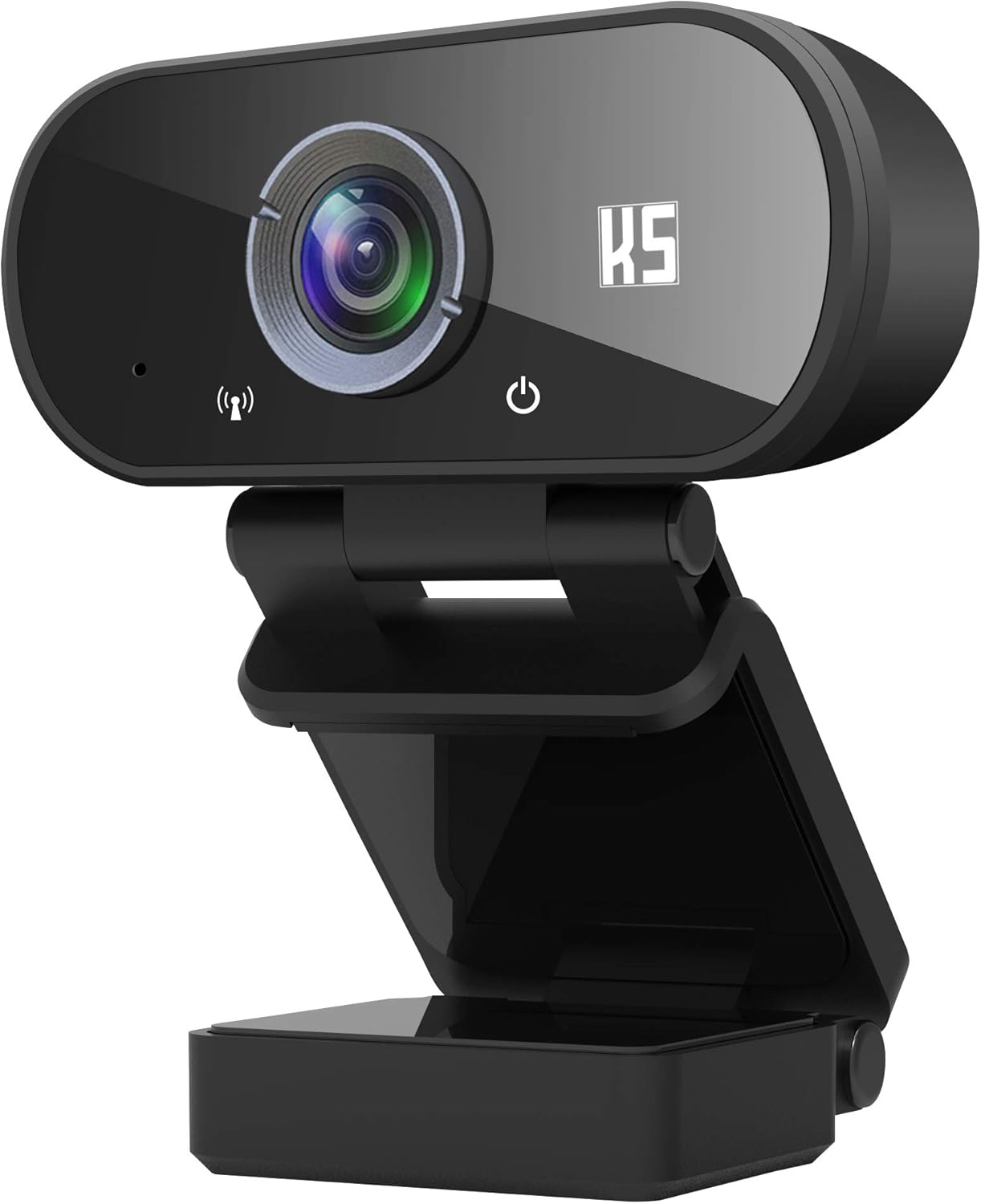 Konnek Stein Webcam HD 1080P Video, Buit-in Microphone, Computer USB Web Cam with Tripod and Privacy Cover, Plug and Play