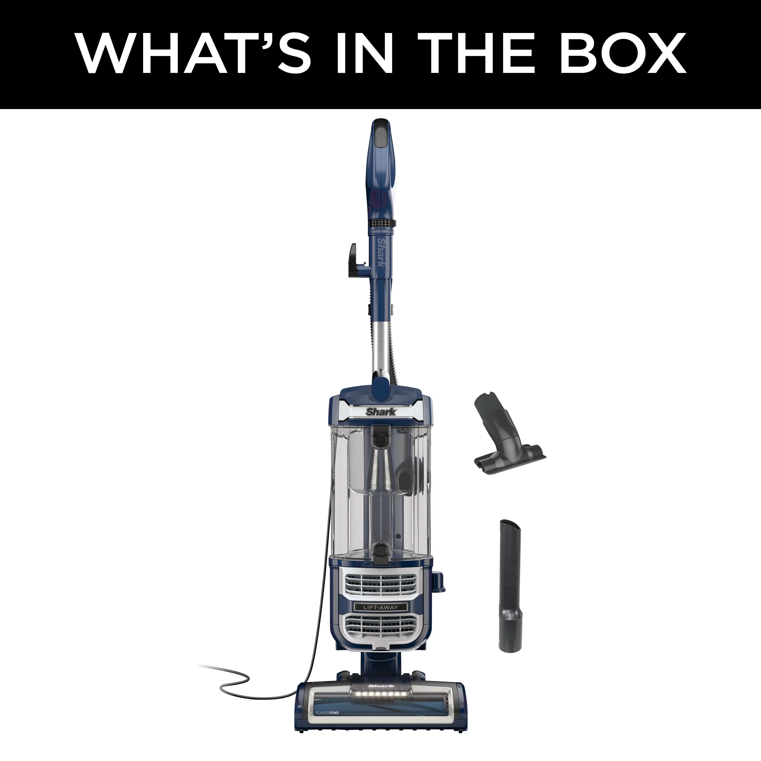 Shark® Rotator® Lift-Away® Upright Vacuum with PowerFins™ and Self-Cleaning Brushroll, ZD400