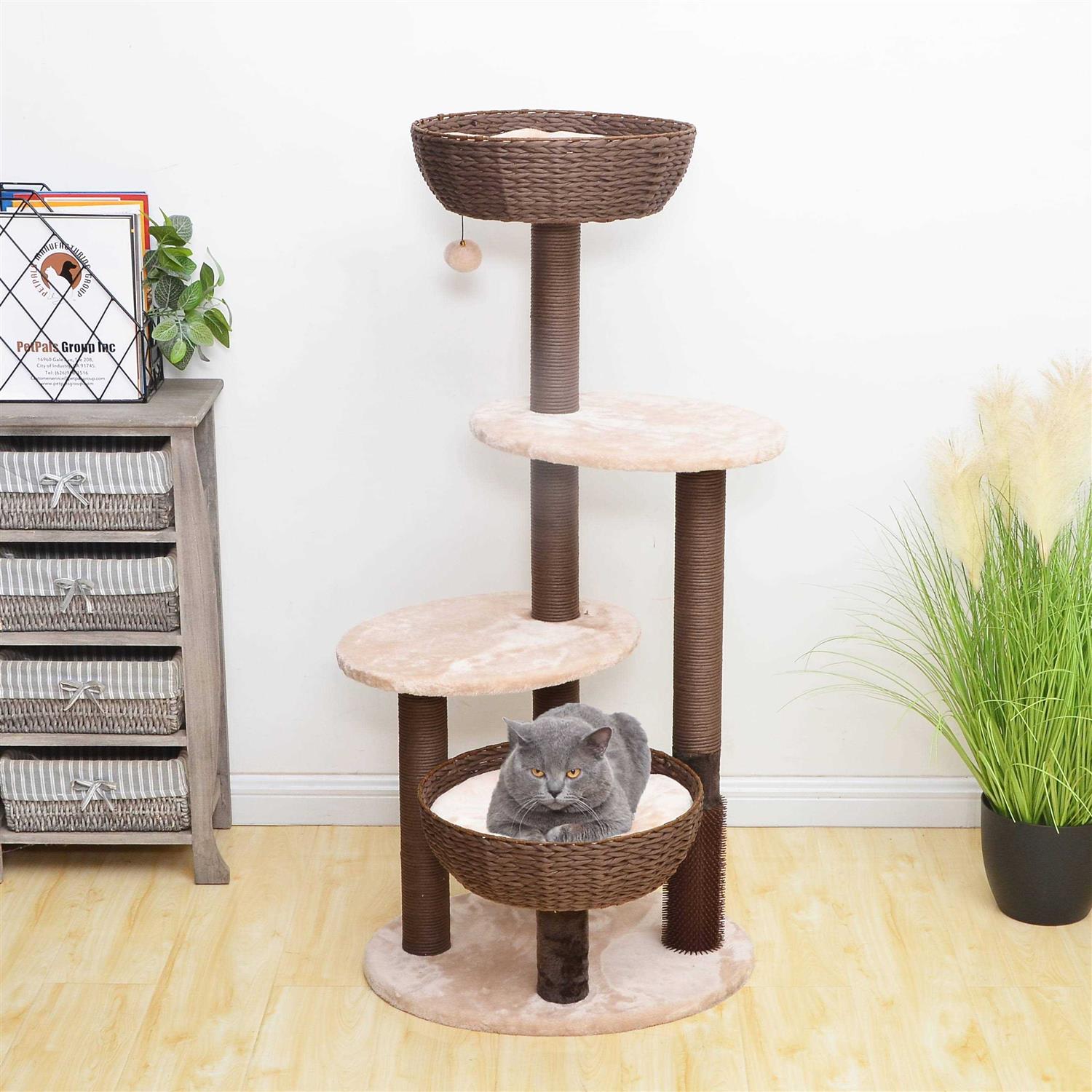 PetPals Pharaoh and Brown Cat Tree - Pet Supplies online store