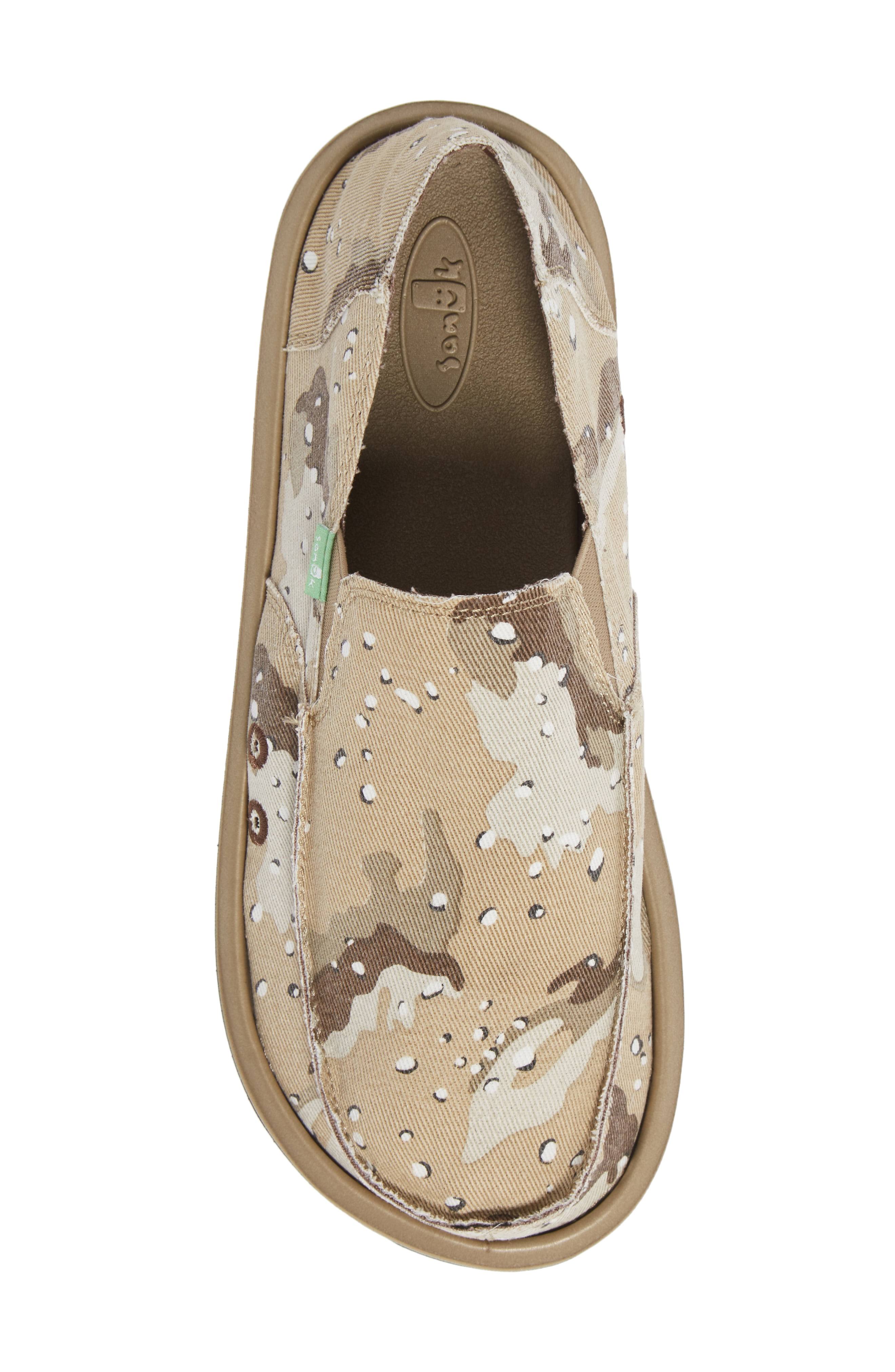 Sanuk Mens Vagabond Camo Desert 13
