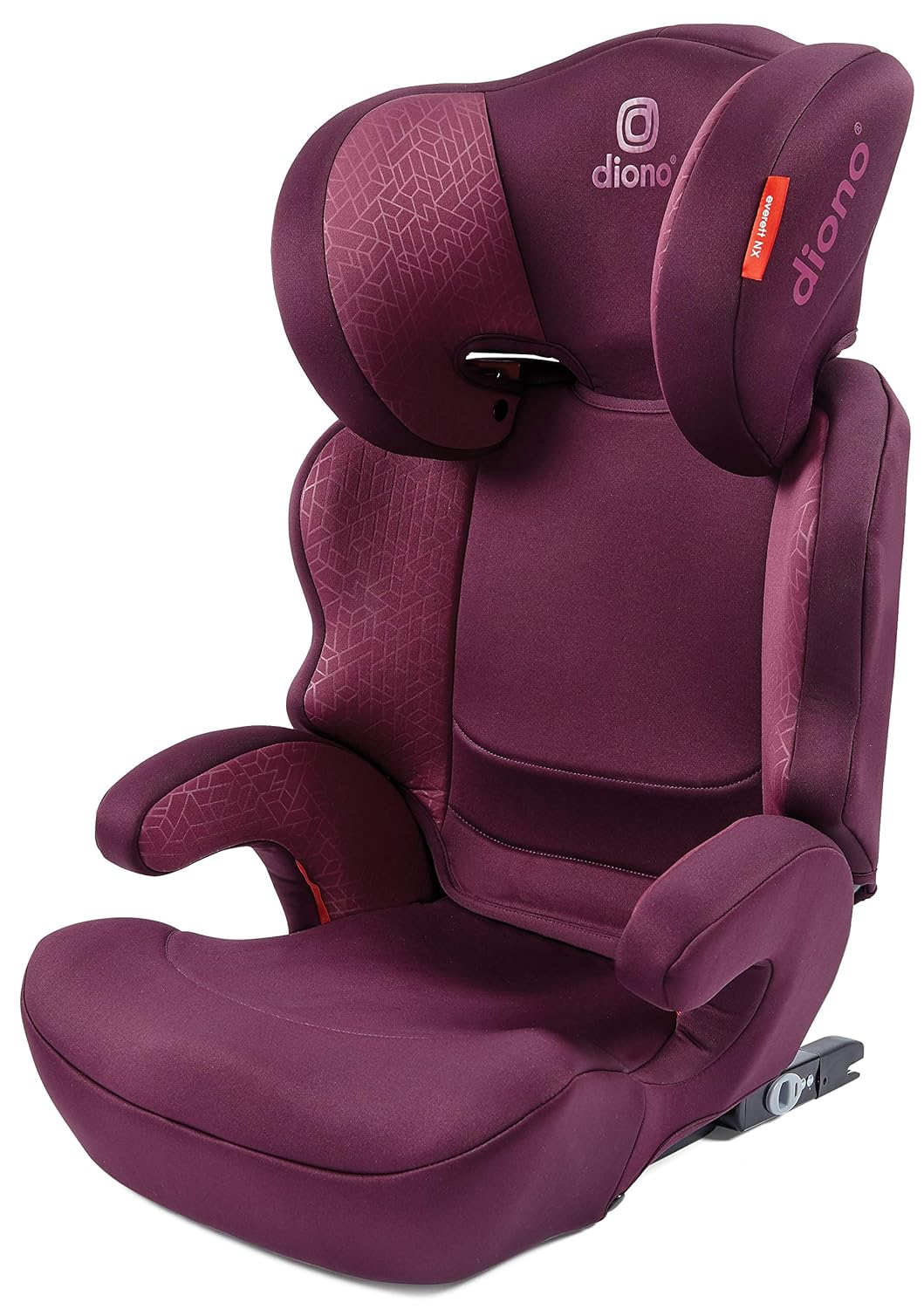 Diono Everett NXT High Back Booster Car Seat with Rigid Latch, Lightweight Slim Fit Design, 8 Years 1 Booster Seat, Blue