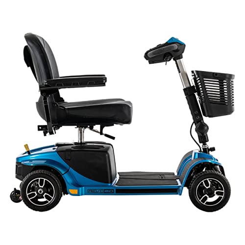 Pride Revo 2.0 4-Wheel Mobility Scooter with Ext Warranty (Blue)