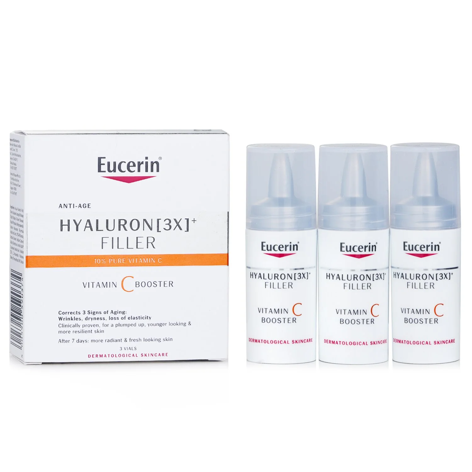 Eucerin Hyaluron 3X+ Filler Vitamin C Booster 3x8ml