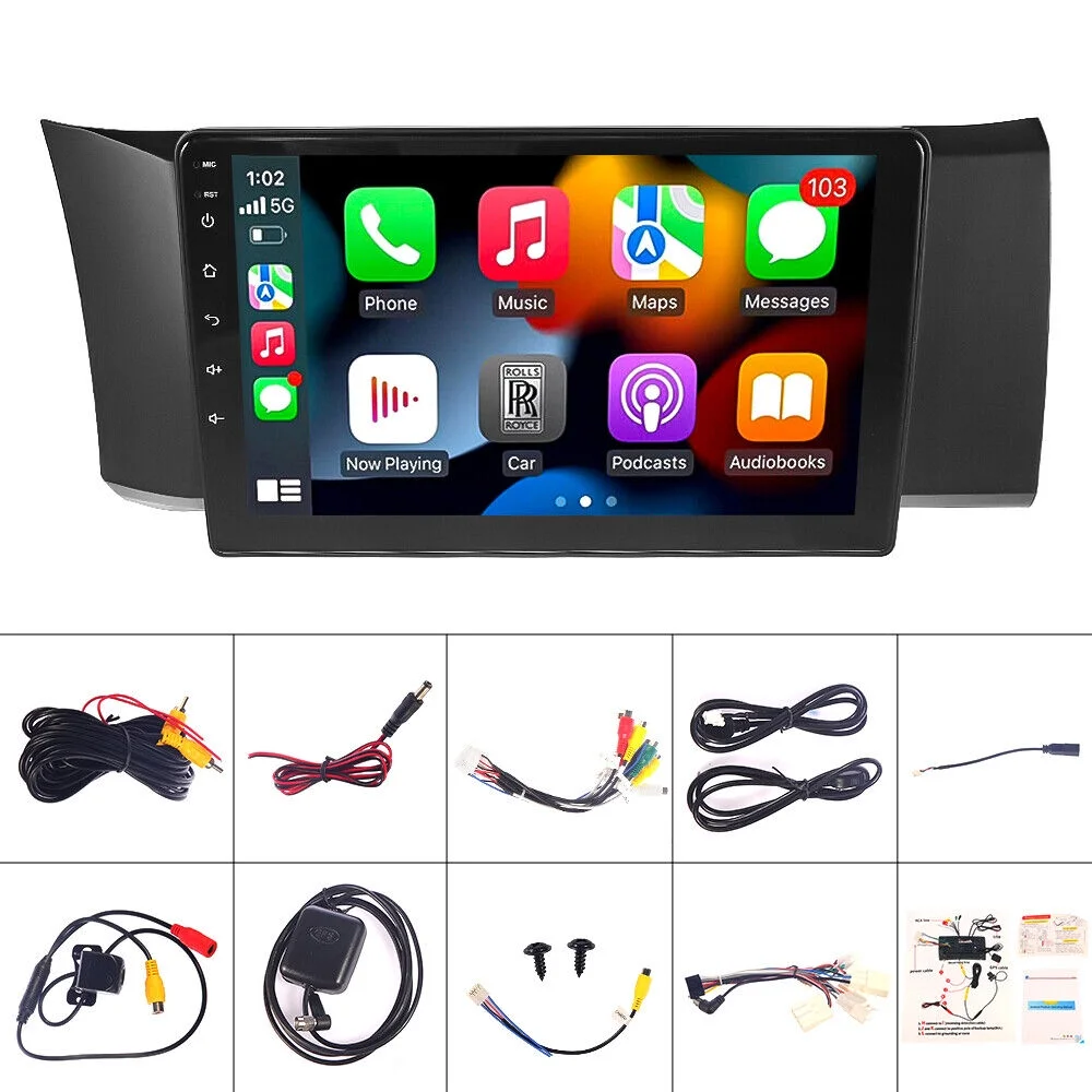 Kydely Upgrade Your Subaru BRZ/Scion FRS Toyota 86 GT86 with 9" CarPlay Android Radio Stereo - Wireless WIFI, Bluetooth, GPS