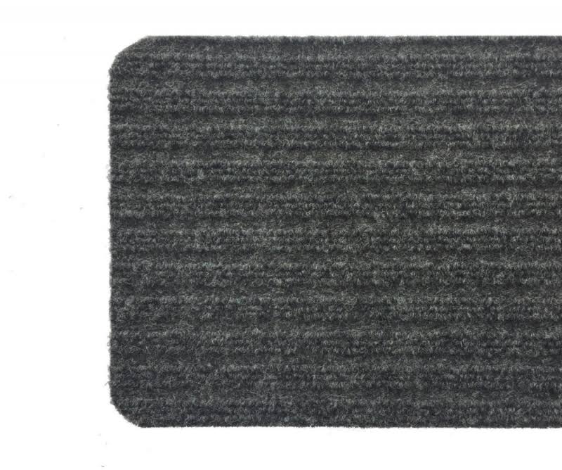 Stair Treads Collection Indoor Skid Slip Resistant Carpet Stair Tread Treads (Dark Grey, Set of 13 (8 in x 30 in))