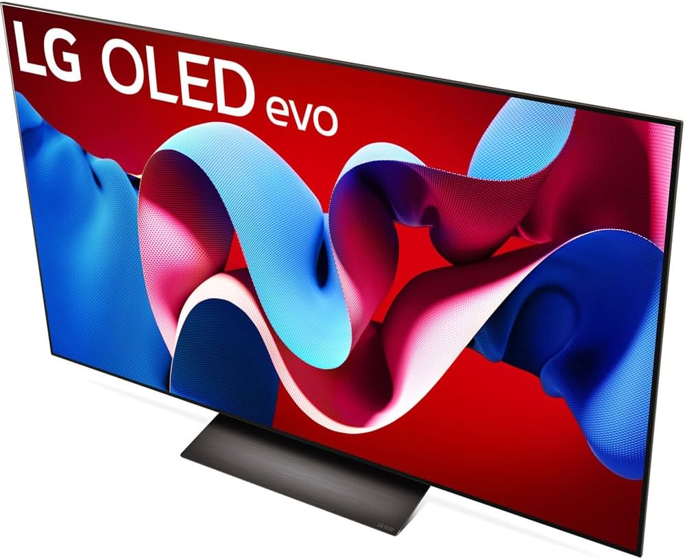 LG OLED55C4PUA 55 Inch Class OLED evo C4 Series Smart TV 4K Processor (2024) Bundle with 2 YR CPS Enhanced Protection Pack - Smart Home Appliances