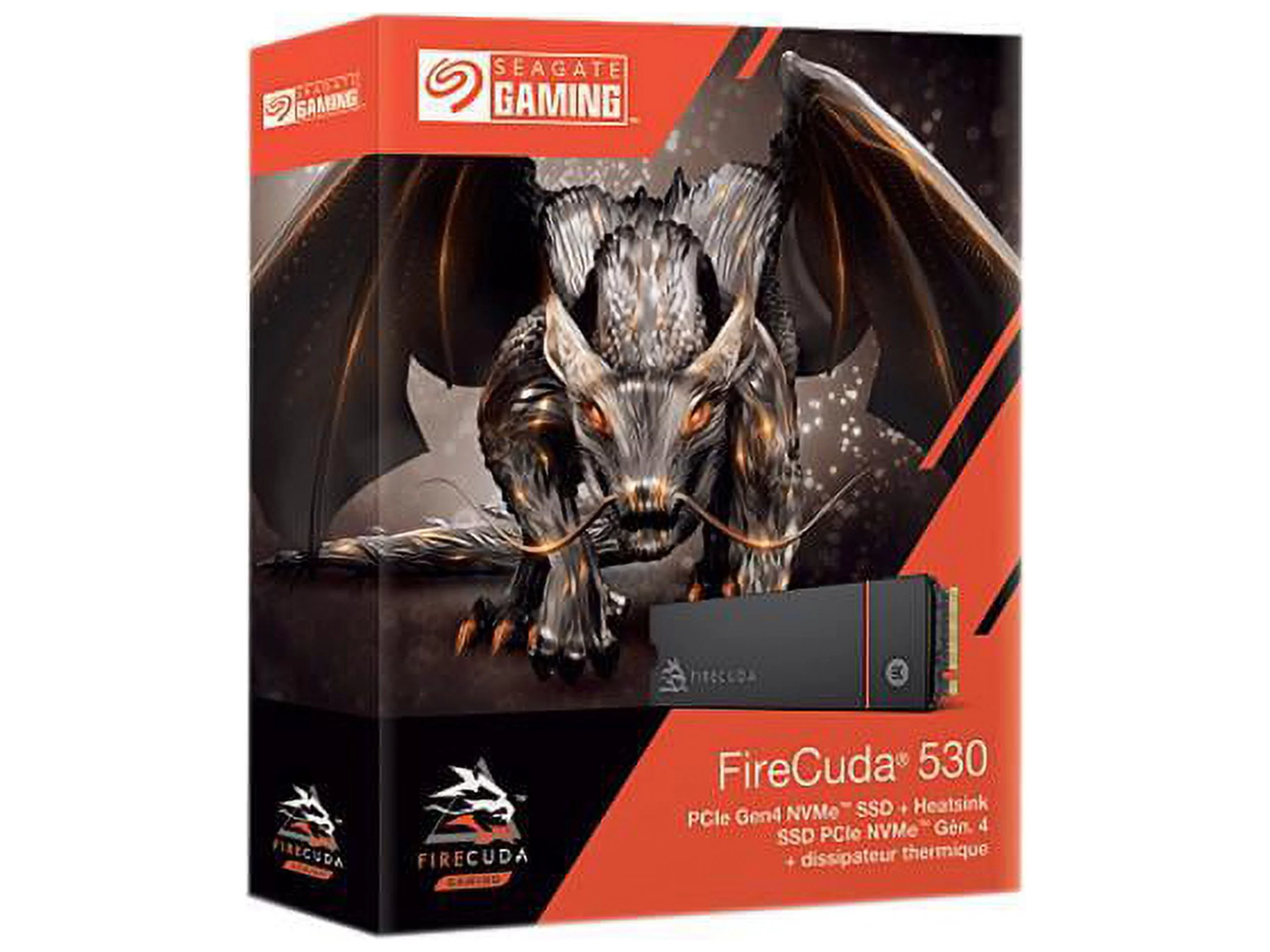 Seagate FireCuda 530 M.2 2280 4TB PCIe Gen4 x4 NVMe 1.4 3D NAND Internal Solid State Drive (SSD) ZP4000GM3A023