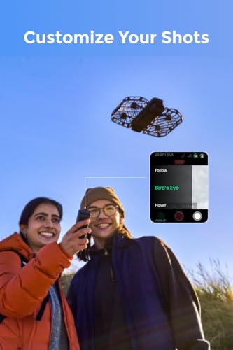 HOVERAir Beacon & Joystick Set – Lightweight Motion Controller with Real-Time Display and Safe Flight Features for Cycling, Travel