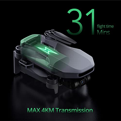 Potensic ATOM SE GPS Drone with 4K EIS Camera, Under 249g, 62 Mins Flight, 4KM FPV Transmission, Brushless Motor, Max Speed 16m/s, Auto Return