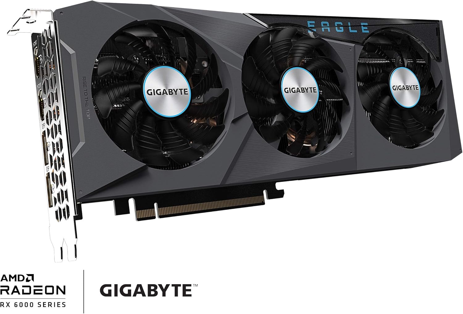 Radeon RX 6700 XT Eagle 12G Graphics Card, WINDFORCE 3X Cooling System, 12GB 192-bit GDDR6, GV-R67XTEAGLE-12GD Video Card