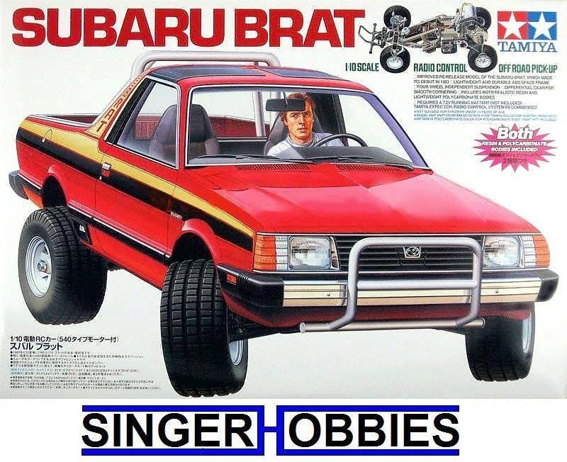 Tamiya Subaru Brat 1/10 Off-Road R/C Car u0026 Truck Kit