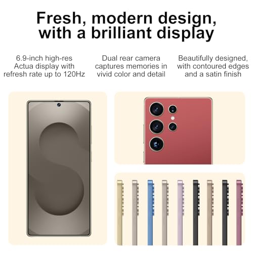X25 Ultra 5G Cell Phone, Unlocked Android Smart Phone, 8+256GB+128GB Unlocked Android Phone