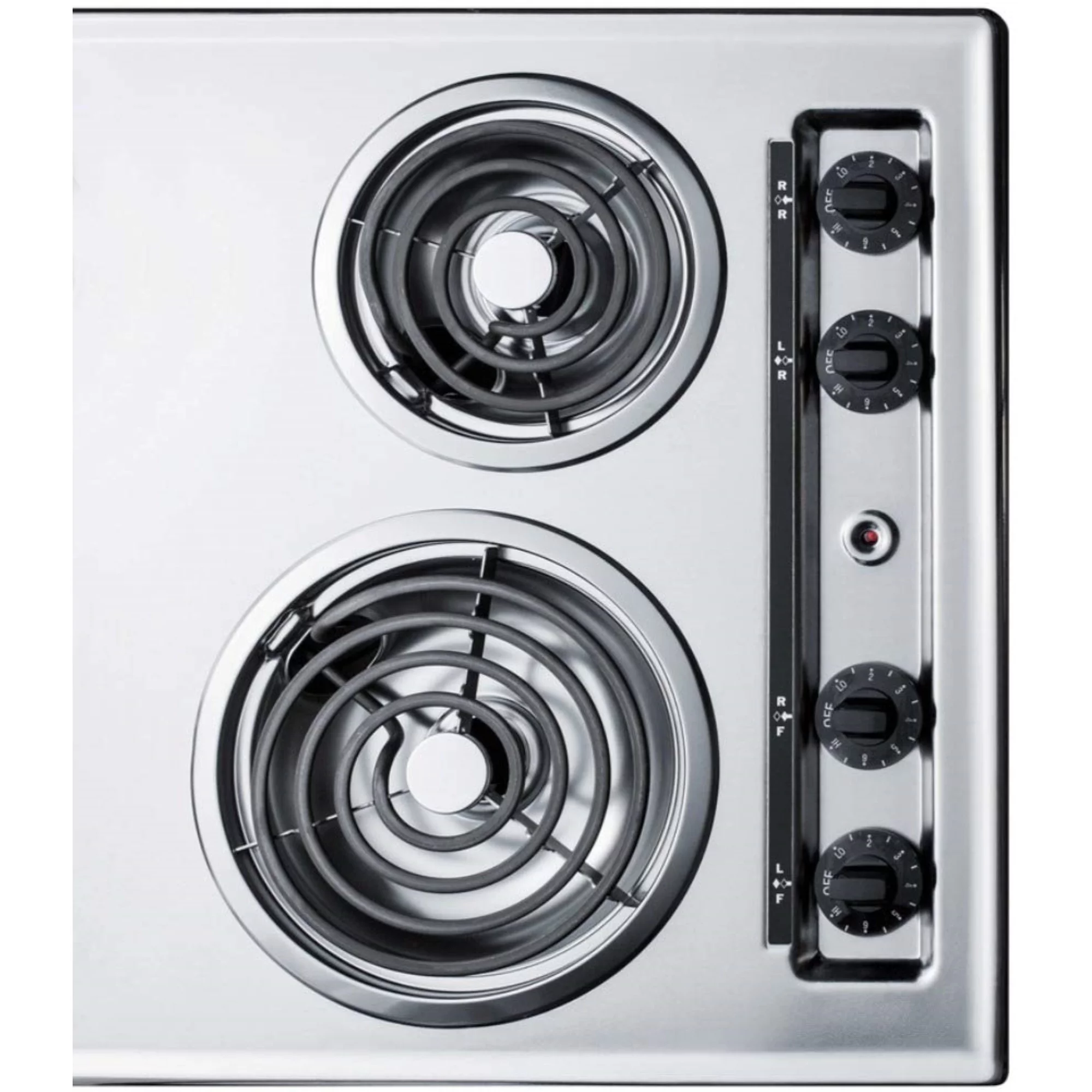 30 Wide 230V 4-Burner Coil Cooktop
