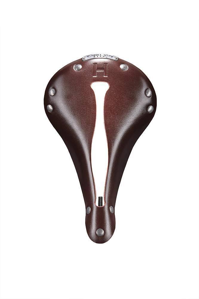 Selle Anatomica x Series Watershed Saddle Oxblood with Copper Rivets