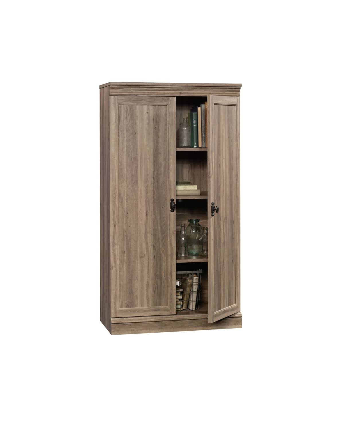 Sauder - Barrister Lane Storage Cabinet - Salt Oak