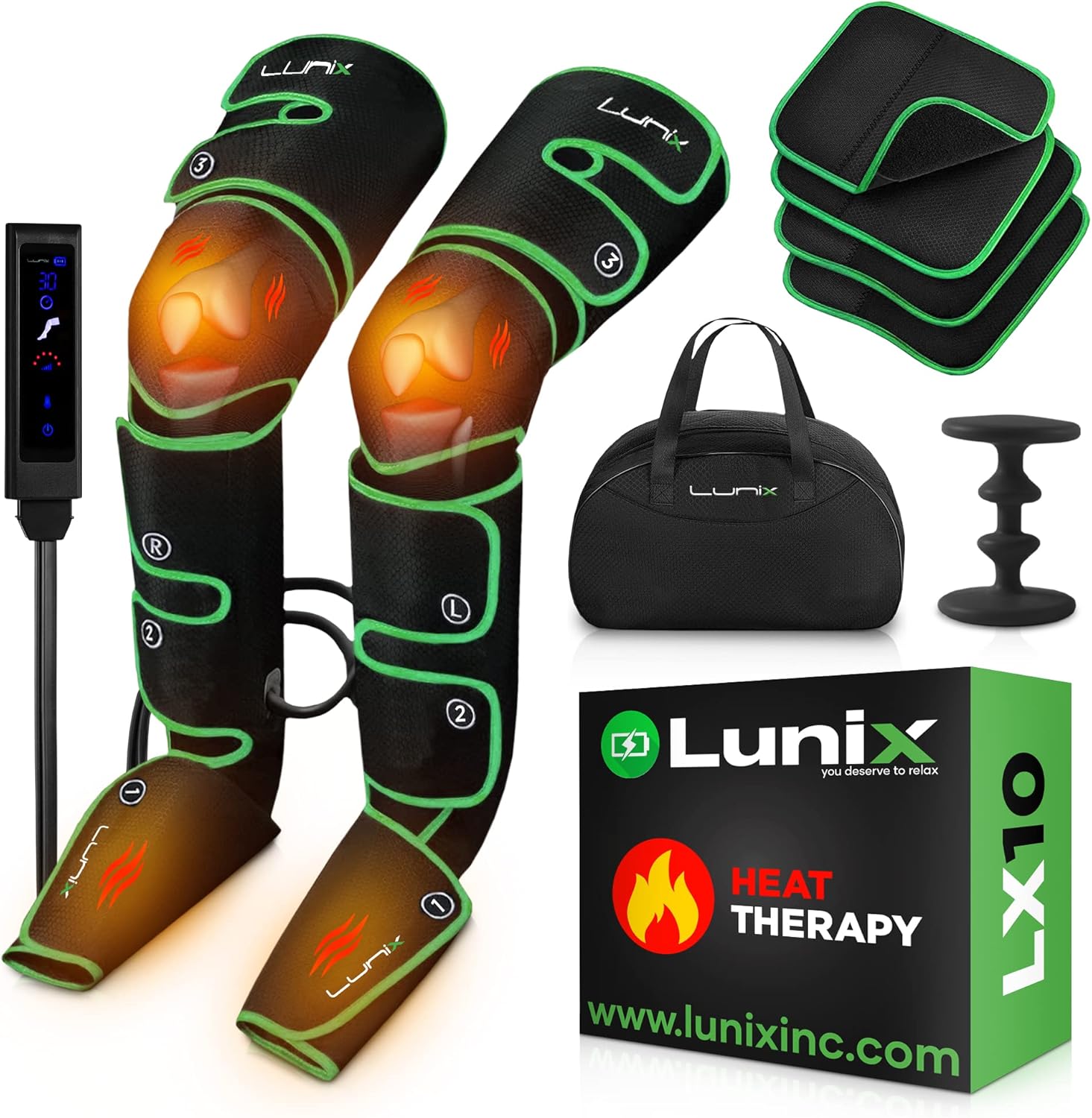 Lunix LX10 Foot, Calf, Leg Air Compression Massager Machine
