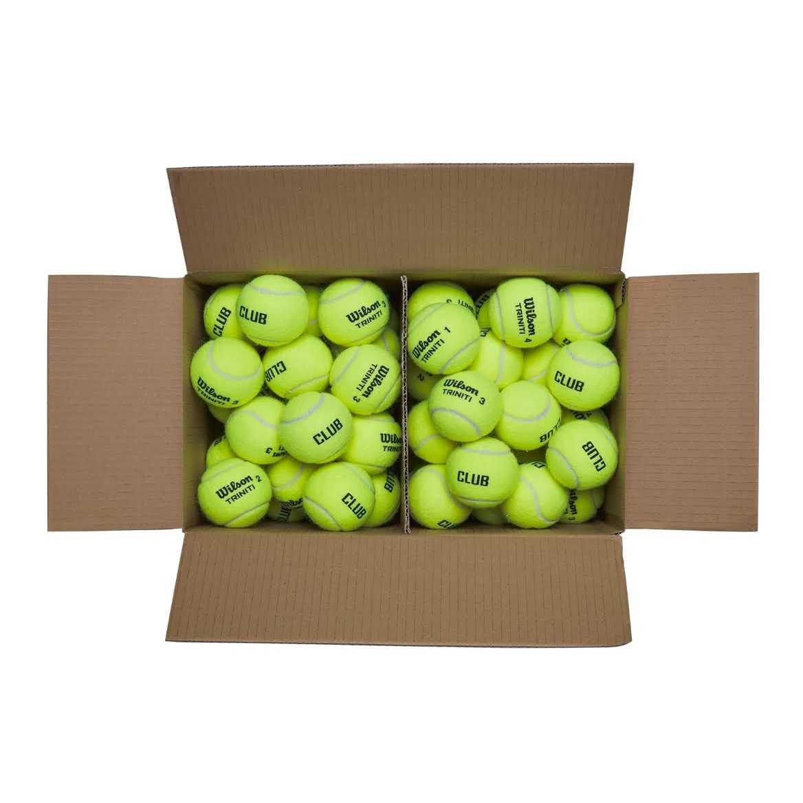 Wilson Tennis Balls Triniti 72 Balls - Sports Supplies Online Store