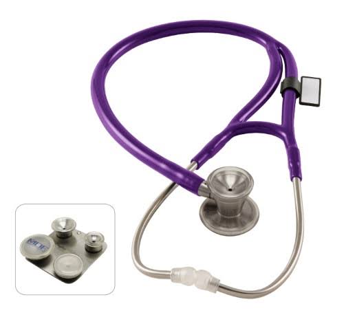 MDF ProCardial C3 u003E Critical Cardiac Care Edition Stethoscope, Purple