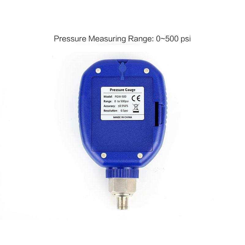 Elitech Pgw-500 Wireless Digital Pressure Gauge HVAC 87 Refrigerants - Shop Hardware Tools Online Store