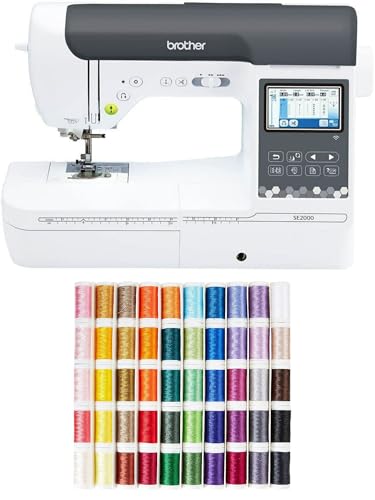 Brother SE2000 Computerized Sewing and Embroidery Machine