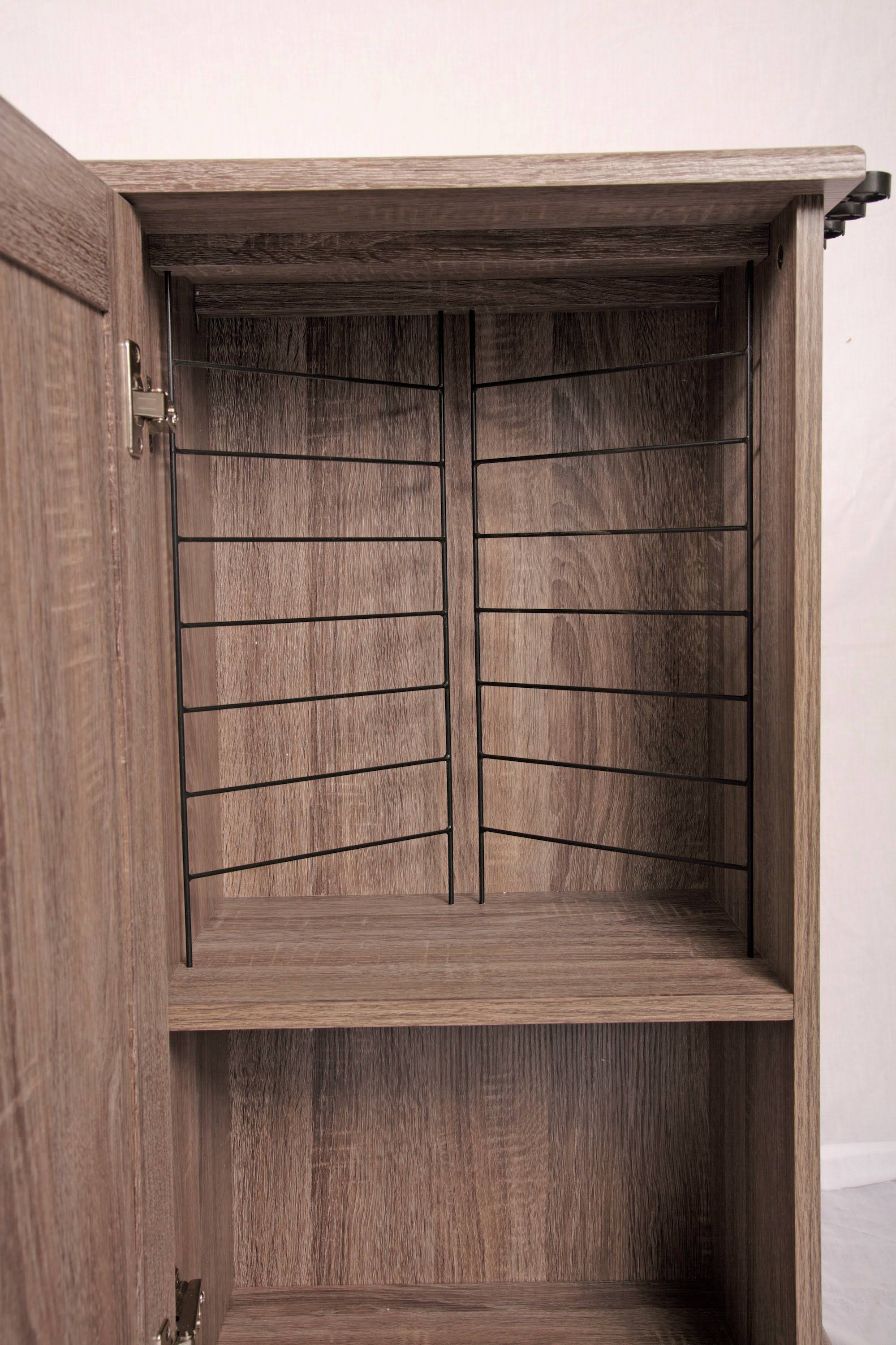 Tuff Stor American Furniture Classics Fishing Storage and Organization Cabinet, Grey