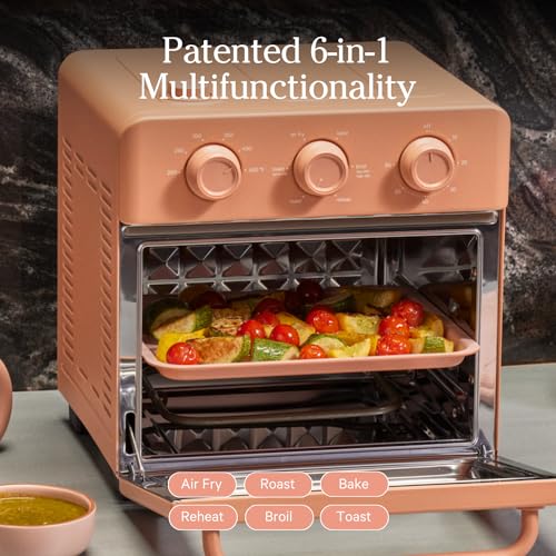 Our Place Wonder Oven | 6-in-1 Air Fryer & Toaster Oven with Steam Infusion | Compact, Countertop Friendly, Fast Preheat, Multifunctional | Air Fry