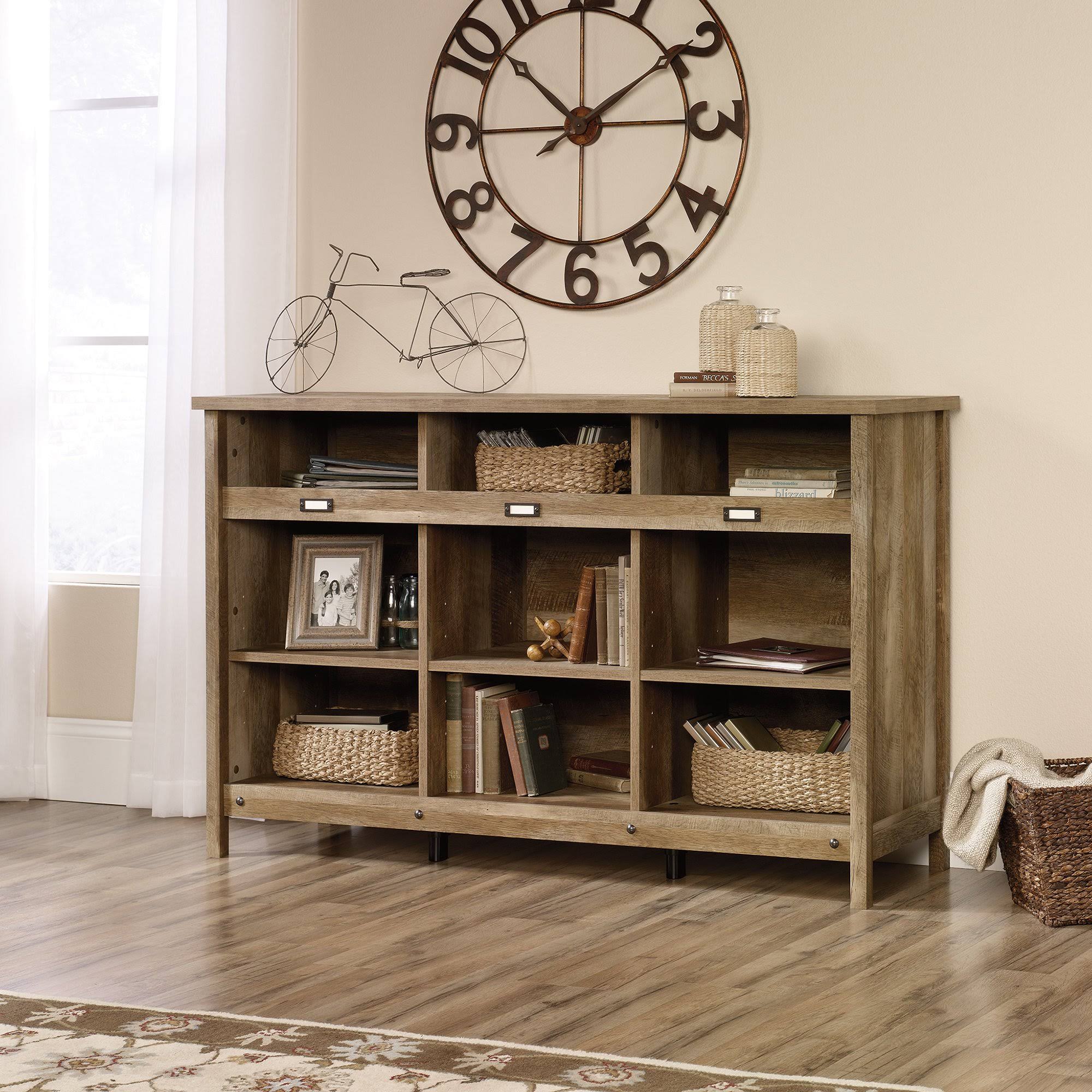 Sauder Adept Storage Credenza - Craftsman Oak