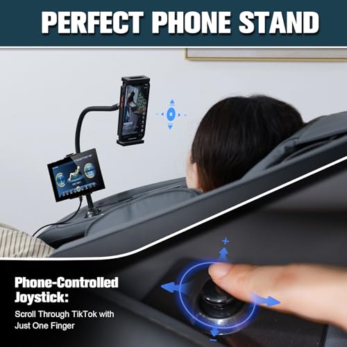 Massage Chair Full Body, 2025 Zero Gravity SL-Track Shiatsu Massage Recliner Chairs with 12 Auto Modes, Foot Rollers, Waist & Calf Heating