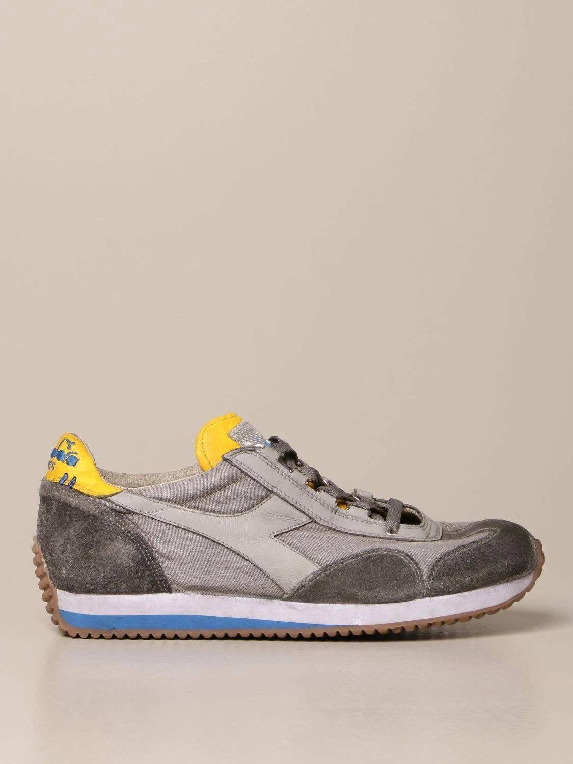 Diadora Equipe H Dirty Stone Wash Evo White