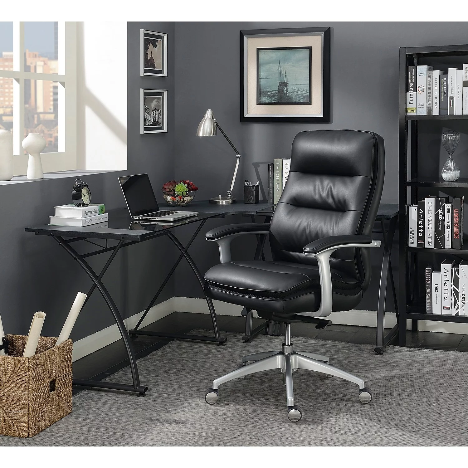 Beautyrest Platinum Sofil Bonded Leather 49404B