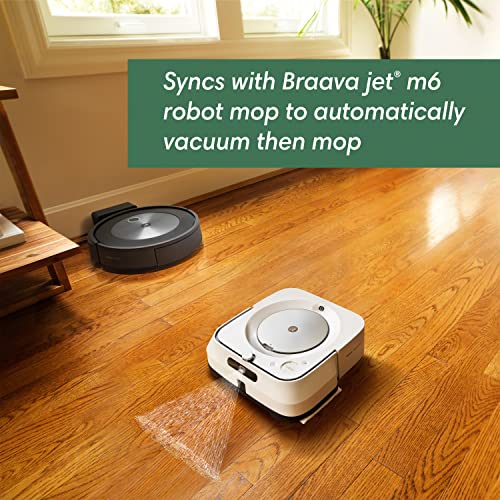 iRobot Roomba j7 (7150) Wi-Fi Connected Robot Vacuum - Identifies and avoids Obstacles Like pet Waste & Cords, Smart Mapping, Works with Alexa