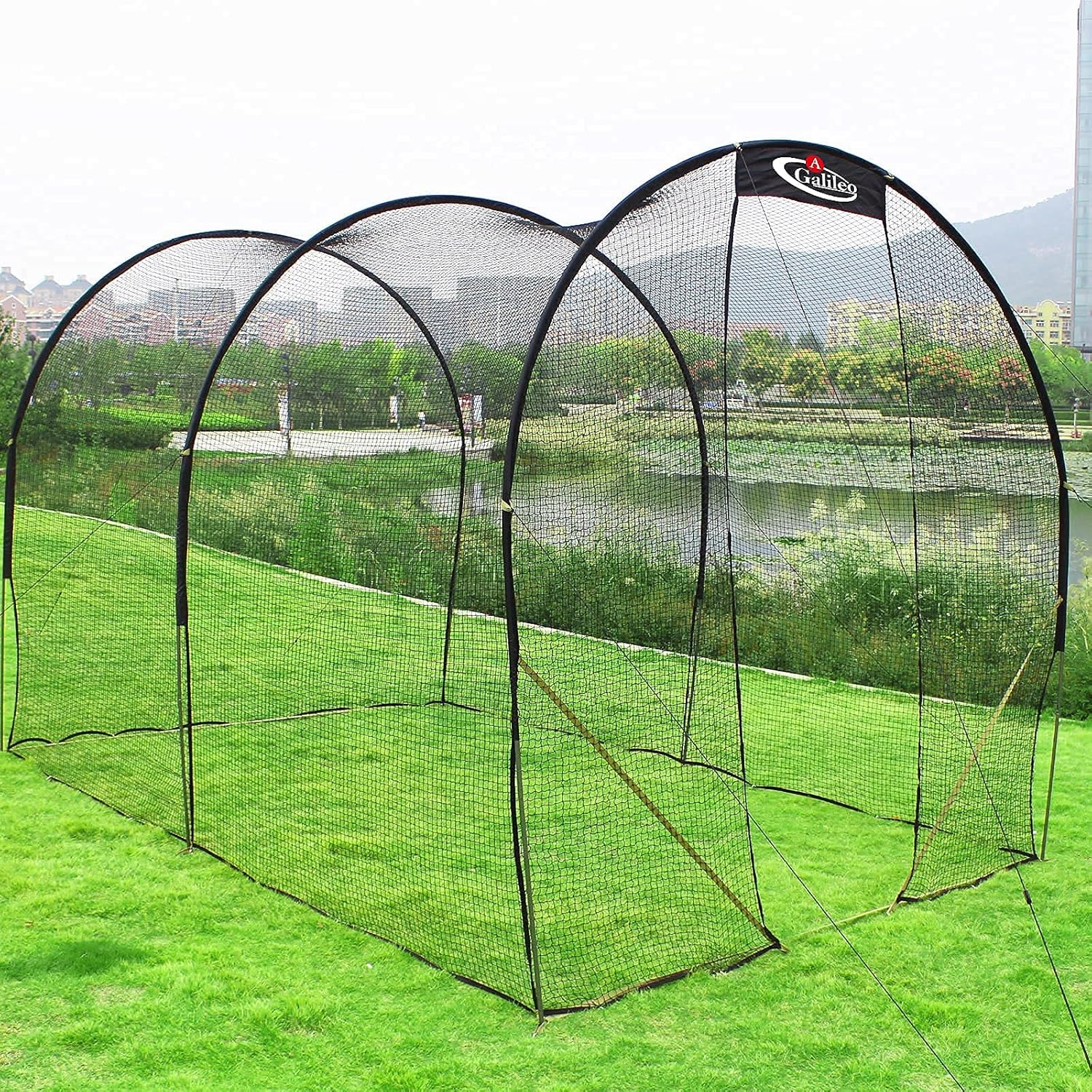 Portable Batting Cage,Baseball Cage,Backyard Batting Cage,Softball Batting Cage,Outdoor Batting Cricket Cage with Frame and Poles