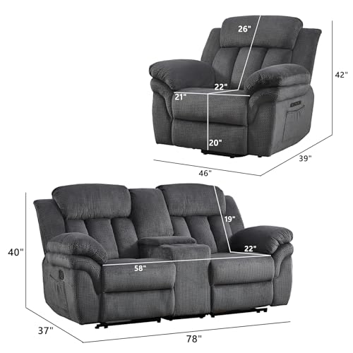 CANMOV 46" Wide Oversize Power Lift Recliner Chair, Extra Large Electric Lift Recliners for Elderly Big
