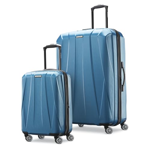 Samsonite Centric 2 Hardside Expandable Luggage with Spinner Wheels, Black, Carry-On 20-Inch