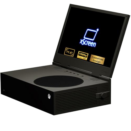 UPspec Gaming xScreen - 11.6 1080P FHD 60Hz IPS Portable Screen for Xbox Series S (not Included) - Unique CABLEFREE Design