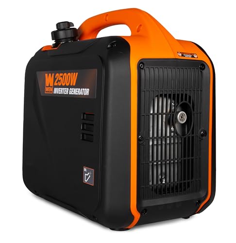 WEN 2800-Watt Dual Fuel Inverter Generator, Quiet, Portable, and Lightweight with Fuel Shut Off and CO Watchdog (DF280iX)