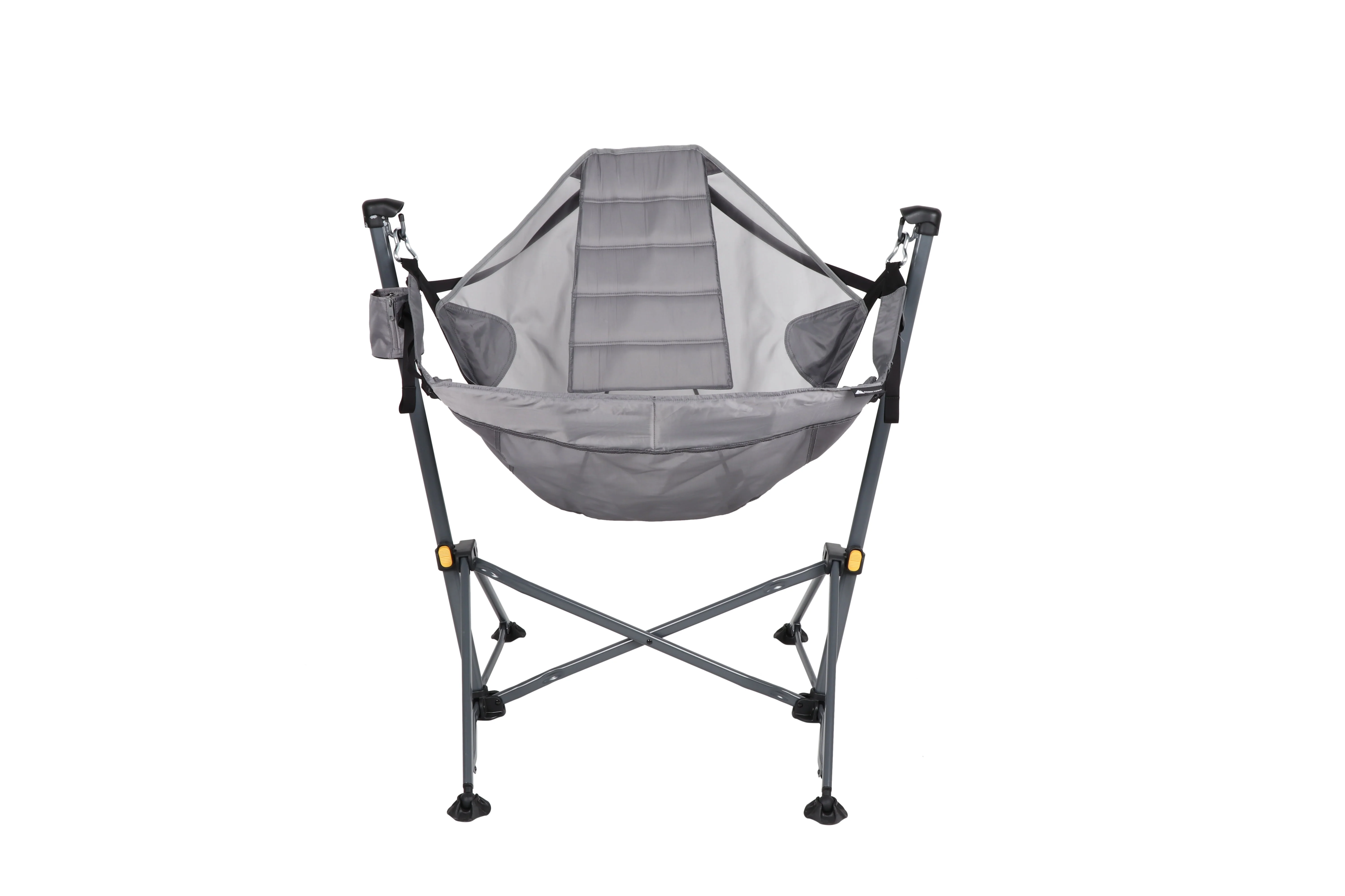 Ozark Trail Reclining Mesh Hammock Chair, Gray, Made with Polyester