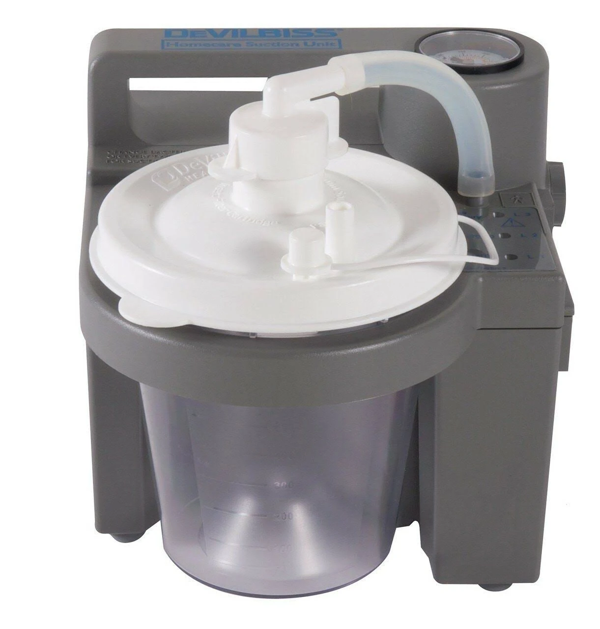 Devilbiss Healthcare 7305 Series Homecare Suction Unit with Internal Filter, battery, and Carrying Case