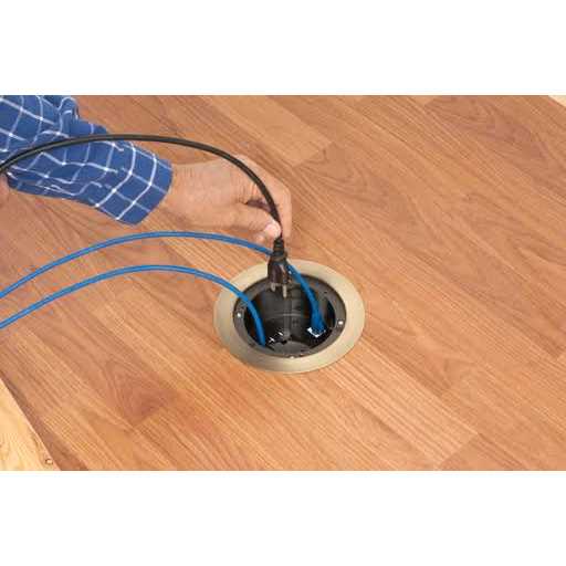 Arlington FLBR5420AB Floor Box Kith W/ Recessed Wiring Device - Shop Hardware Tools Online Store