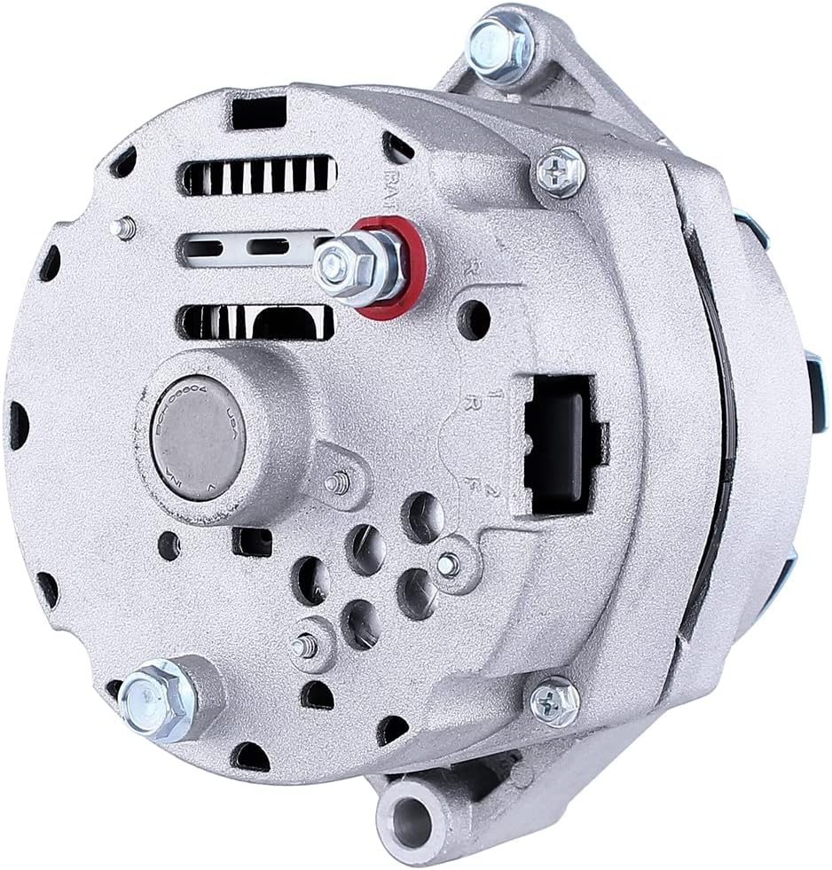 Rareelectrical NEW DELCO TYPE SINGLE 1 ONE WIRE SELF ENERGIZING SE ALTERNATOR COMPATIBLE WITH 12 VOLT 63 AMP