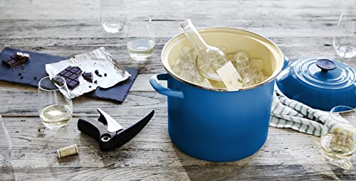 Le Creuset Enamel on Steel Stockpot, 10 qt., Olive