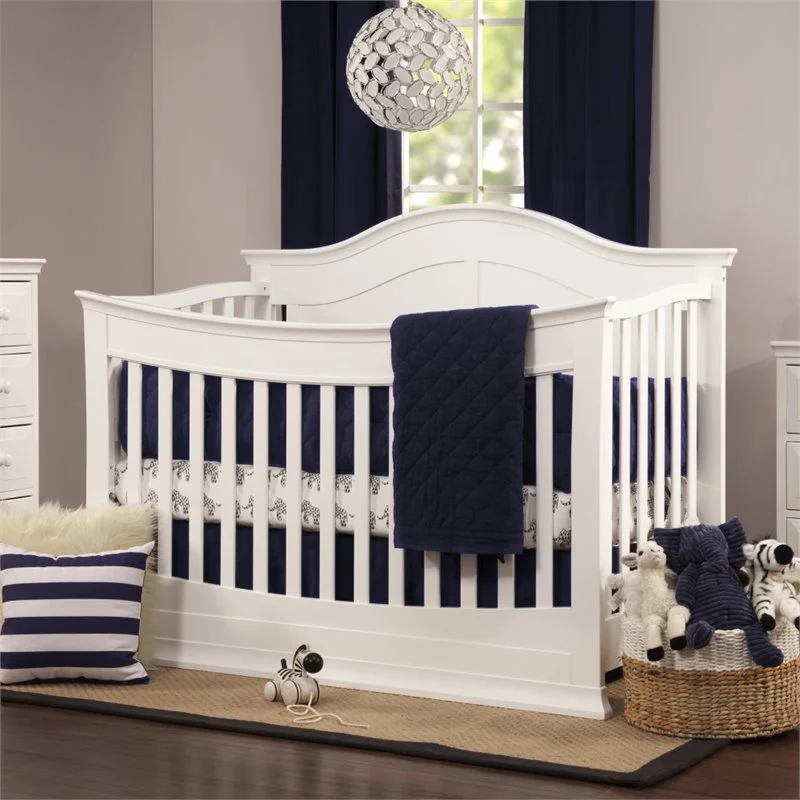 DaVinci Meadow 4-in-1 Convertible Crib With Toddler Bed Conversion Kit