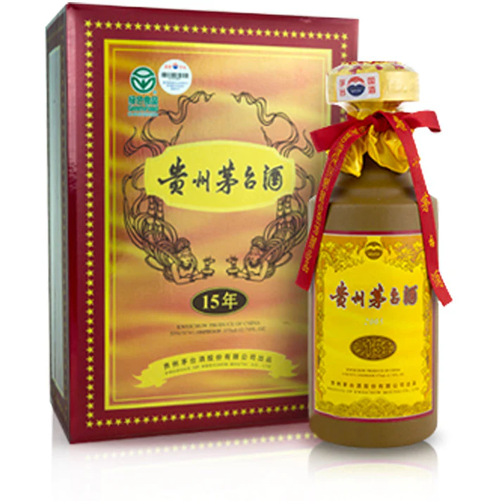 Kweichow Moutai 15 Year Old Baijiu - Nestor Liquor