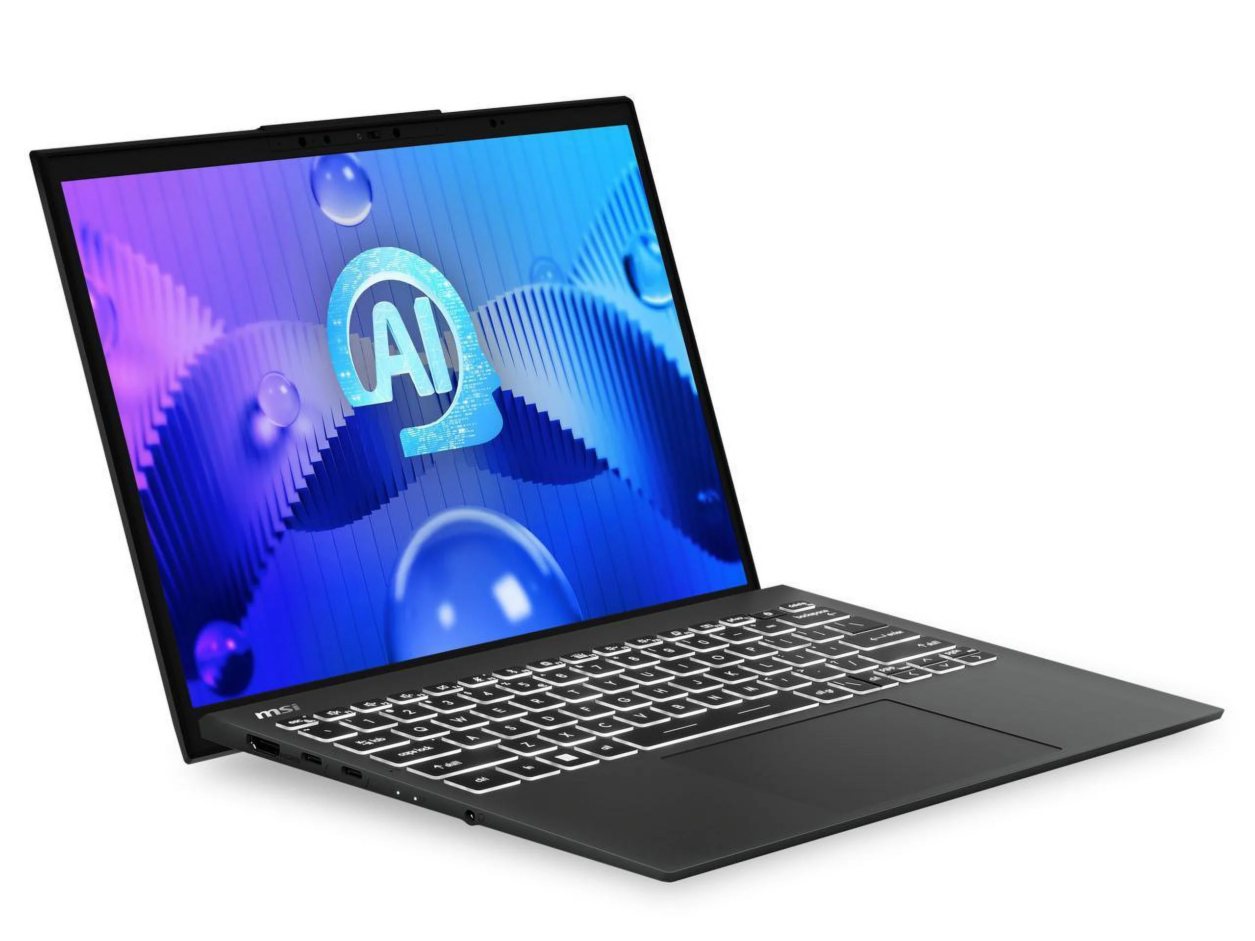 MSI Prestige 13 AI EVO 13.3" QHD+ OLED Ultra Thin and Light Professional Laptop Intel® Core™ Ultra 7-155H ARC Graphics 16GB LPDDR5 1TB NVMe SSD Win