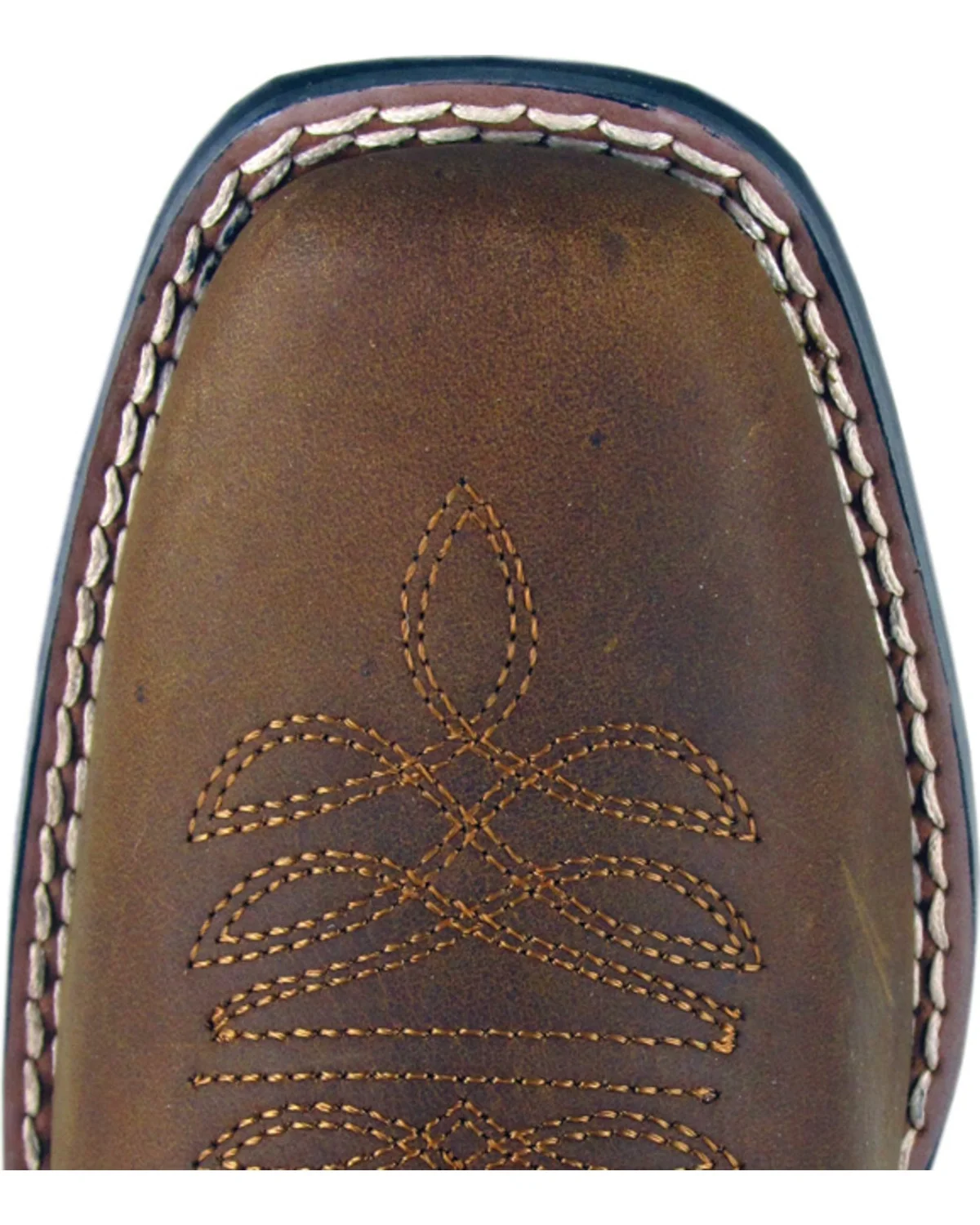Smoky Mountain Women's Lariat Brown Oil Distress Western Boots 6274