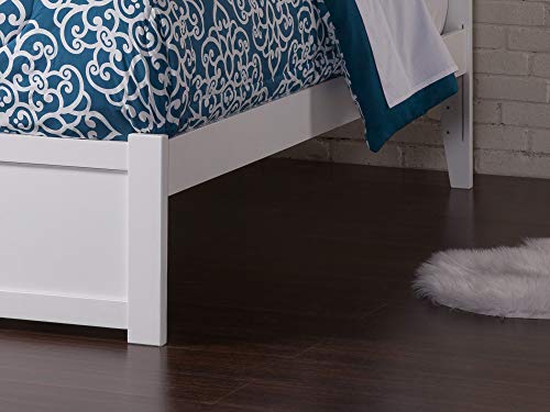 AFI Concord Platform Bed with Footboard & Storage Drawers