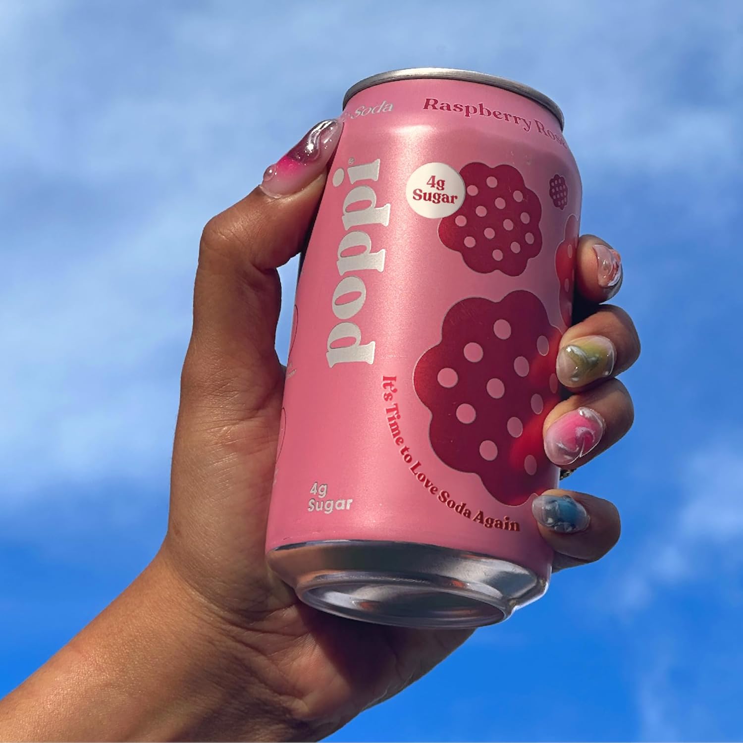 POPPI Sparkling Prebiotic Soda, Bulk 72-Pack, Ginger Lime, Watermelon and Raspberry Rose, Beverages made with Apple Cider Vinegar