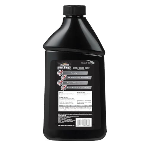 Spectracide One-Shot Weed & Grass Killer with AccuShot Sprayer, 1 Gallon, One Application Kills and Prevents Weeds for up to 5 Months