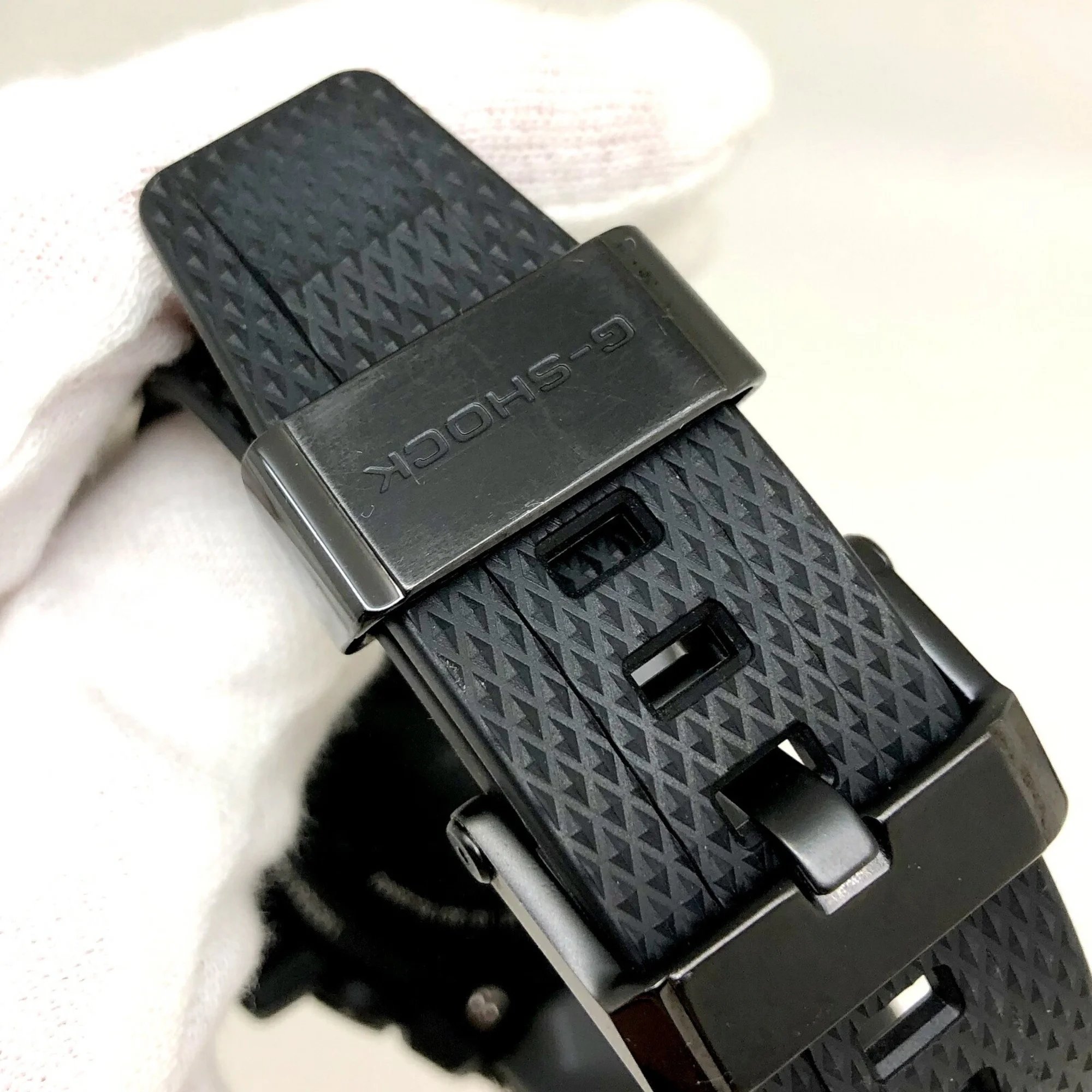 Pre-Owned CASIO Casio G-SHOCK Watch GST-B100XB-2A G-STEEL G Steel Bluetooth Equipped with Toughness Carbon Smartphone Link Tough Solar Black Blue